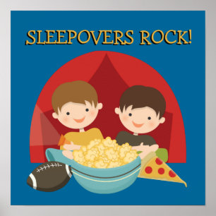 Poster Roche de Sleepovers