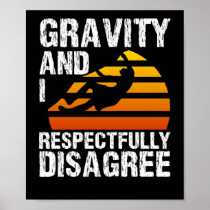 Poster Roche montant la gravité d'alpinisme de Bouldering