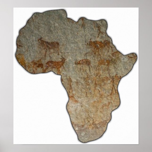 Poster Rocher d'Afrique (Devant)