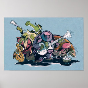 Poster Rocher de crocodile