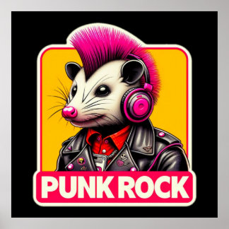 POSTER ROCHER POSSUM-PUNK ROCHE 5