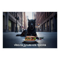ROCHERS DE SAUCISSE VÉGANE - AMUSANT