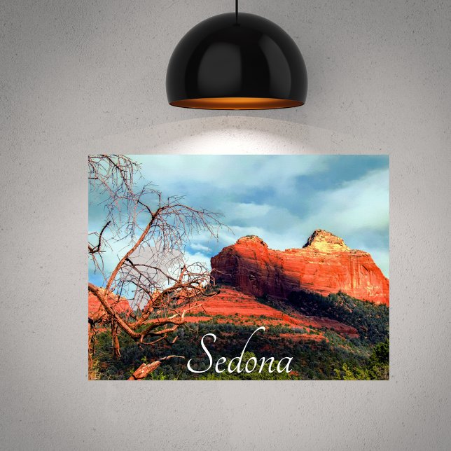 Poster Roches rouges pittoresques de Sedona (Créateur téléchargé)