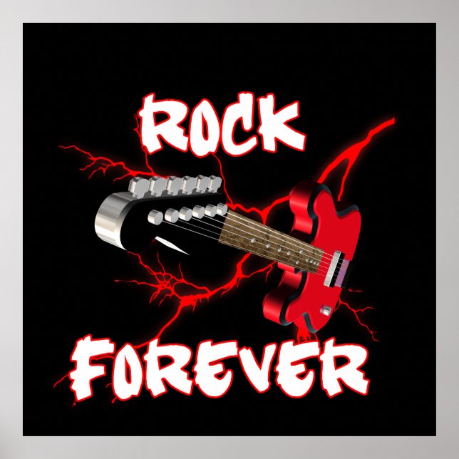 Poster Rock (Devant)