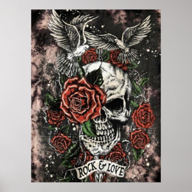 Poster Rock & Amour (Devant)