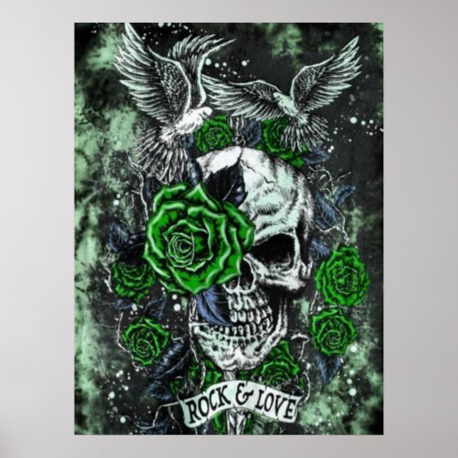 Poster Rock & Amour (Devant)