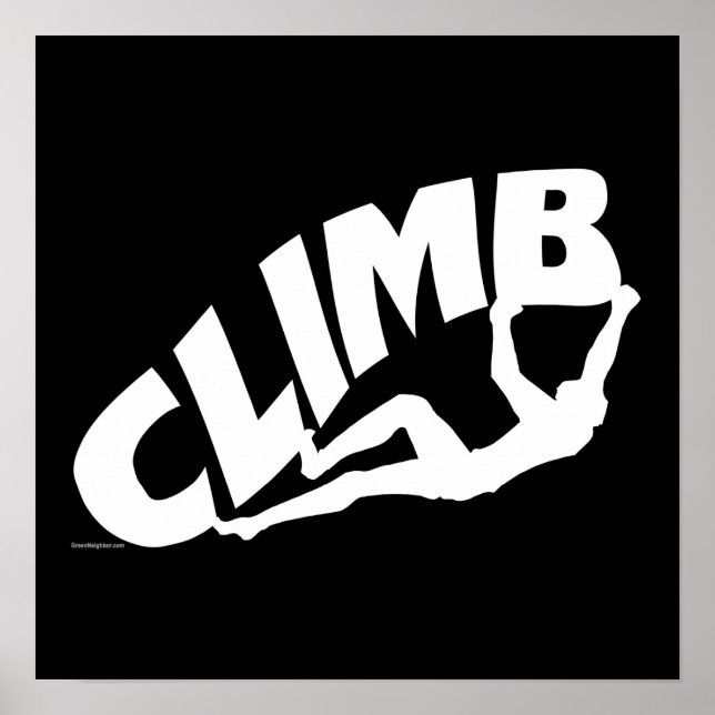 Poster Rock Bouldering (Devant)