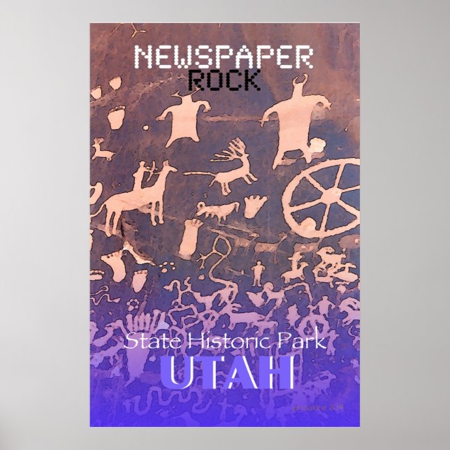 Poster Rock du journal (Devant)