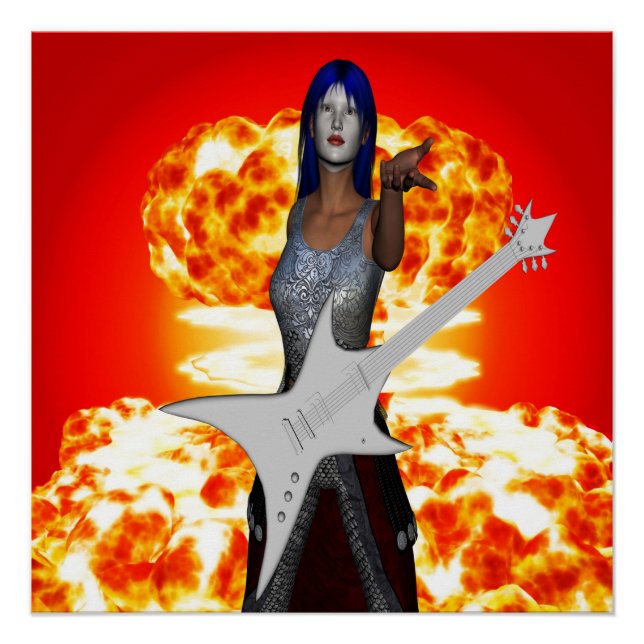 Poster Rock et Roll (Devant)