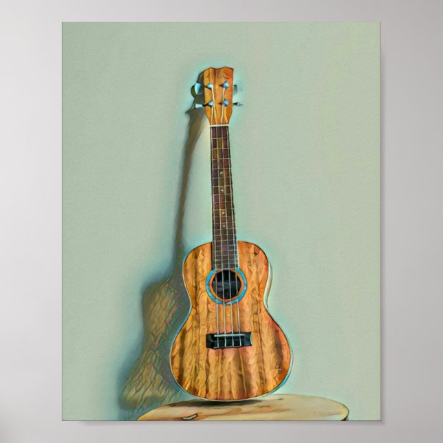 Poster Rock guitariste (Devant)