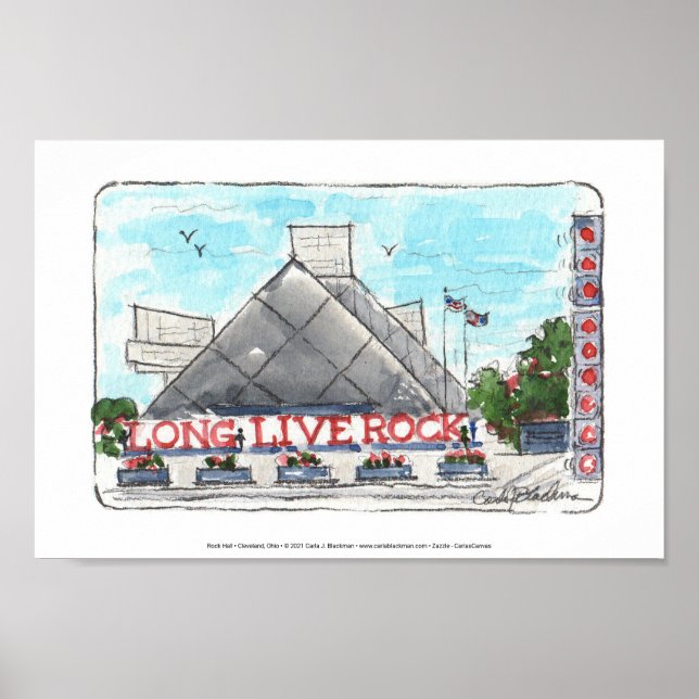 Poster Rock Hall (Devant)