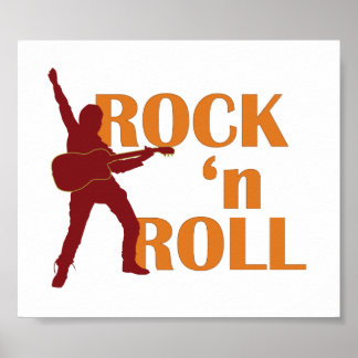 poster - Rock 'n Roll (design musical)