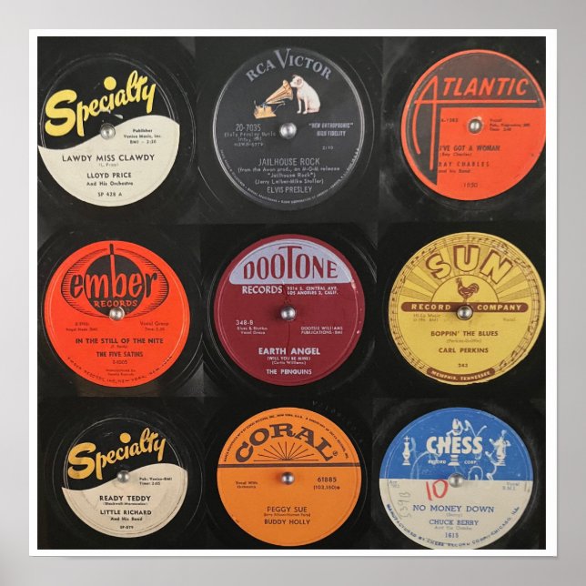 Poster Rock 'n Roll est là pour rester! (Devant)