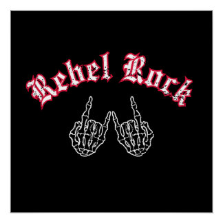 Poster Rock rebelle