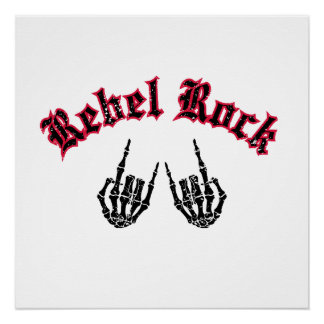 Poster Rock rebelle