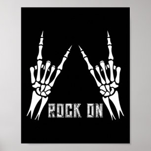 Poster Rock Sur Bynd Tee - shirts Pour Femmes Rock Et Rol