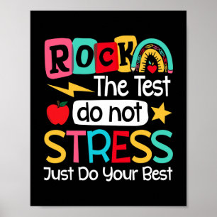 Poster Rock The Test Teacher Jour Test