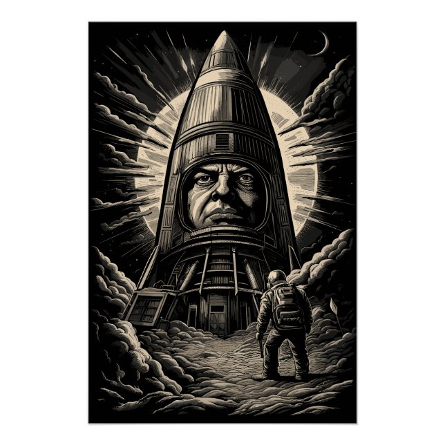 Poster Rocket Benjamin Netanyahu (Devant)