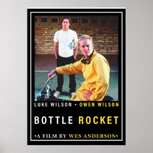 Poster Rocket bouteille