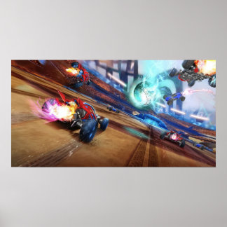 Poster Rocket League Sand Dune Football