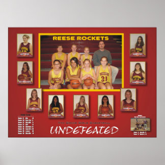 Poster Rockets Reese 2007
