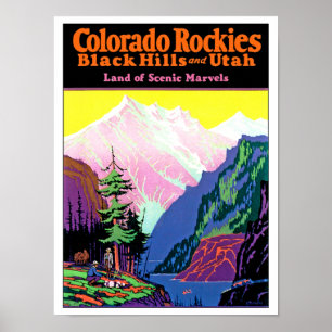 Poster Rockies du Colorado