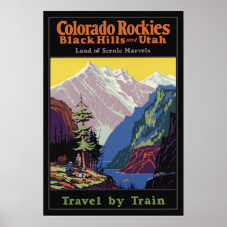 Poster Rockies du Colorado