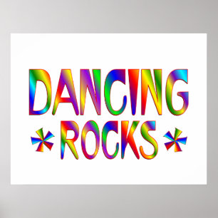 Poster Rocks dansants