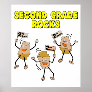 Poster Rocks de deuxième année