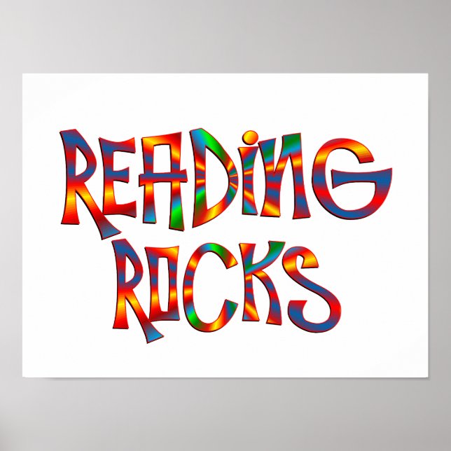 Poster Rocks de reading (Devant)