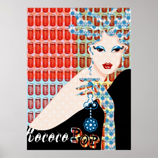 Poster rococo pop live (Devant)