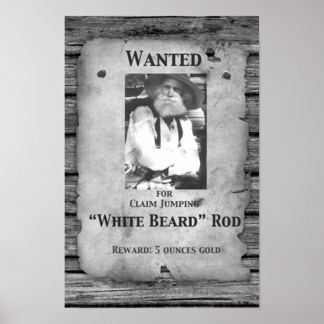 Poster "Rod Series" "Recherché pour le saut de rev (Devant)