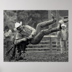 Poster Rodéo indien à Tygh Valley, Oregon. Clint