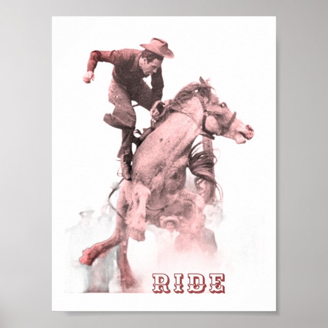 Poster Rodeo Ride (Devant)