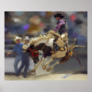 Poster Rodéo - Saddle Bronc Rider - Mad Max