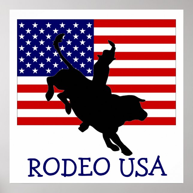 POSTER RODEO USA (Devant)
