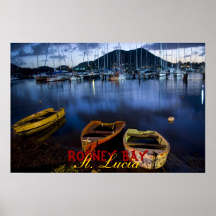 Poster Rodney Bay, St. Lucia