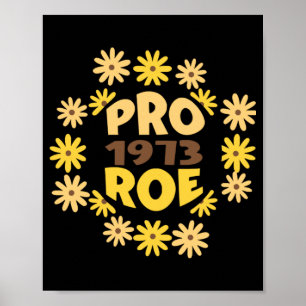 Poster Roe v Wade Rights ProChoice Feminist Pro