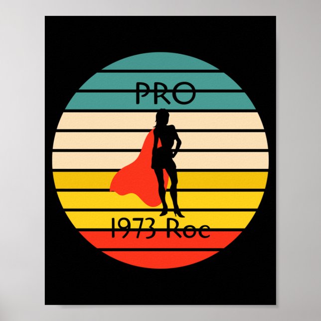 Poster Roe Vs Wade Pro Choice Abortion Droits des femmes (Devant)