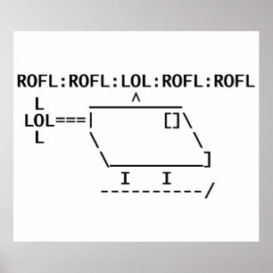 Poster ROFLcopter