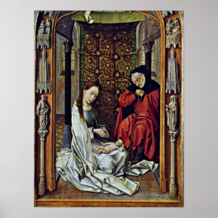 Poster Rogier van der Weyden - Birth of Christ