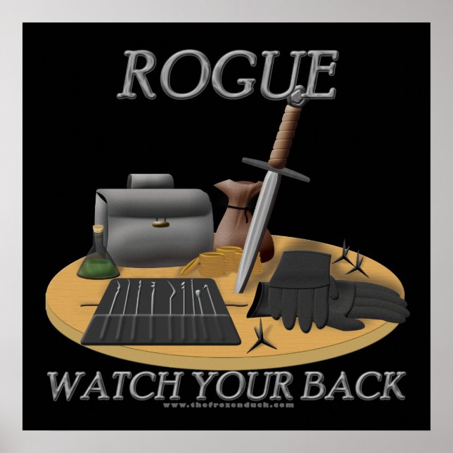 Poster Rogue : Regardez votre dos (Devant)