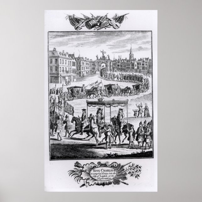 Poster Roi Charles II (Devant)