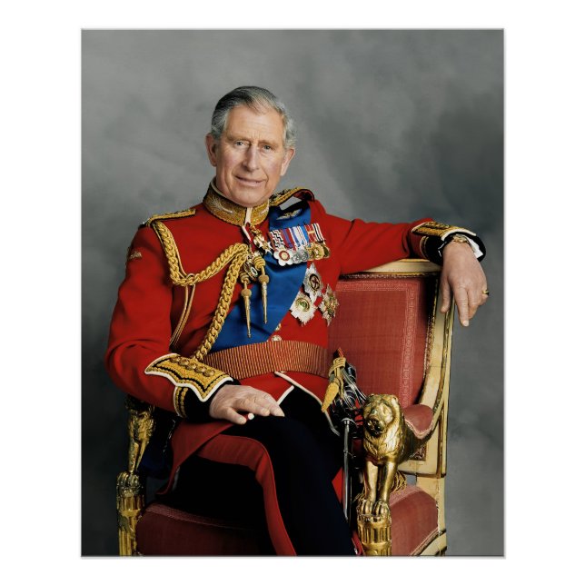 Poster Roi Charles III (Devant)