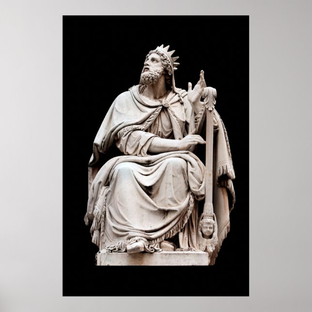 Poster Roi David (Devant)