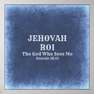 Poster ROI de Jéhovah