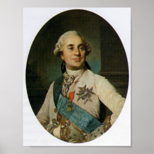 Poster Roi de Louis XVI de la France