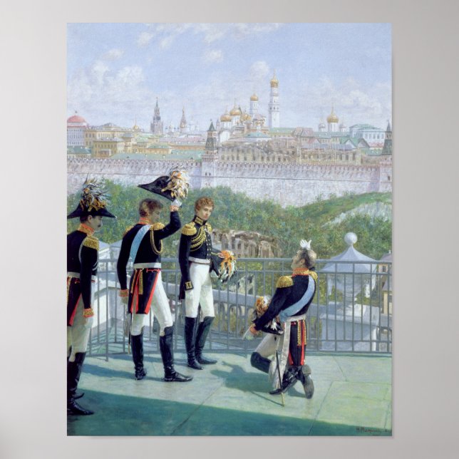 Poster Roi de Prusse Friedrich Wilhelm II (Devant)