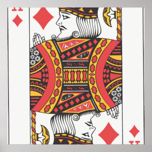 Poster Roi des pique
