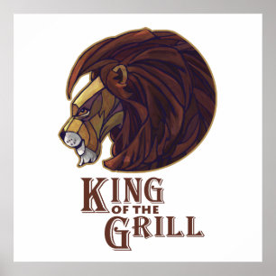 Poster Roi du Grill